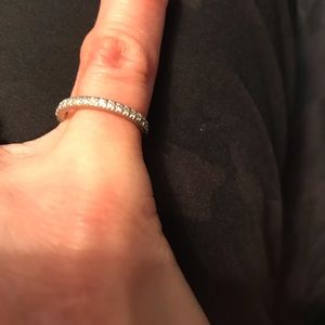 Diamond anniversary ring